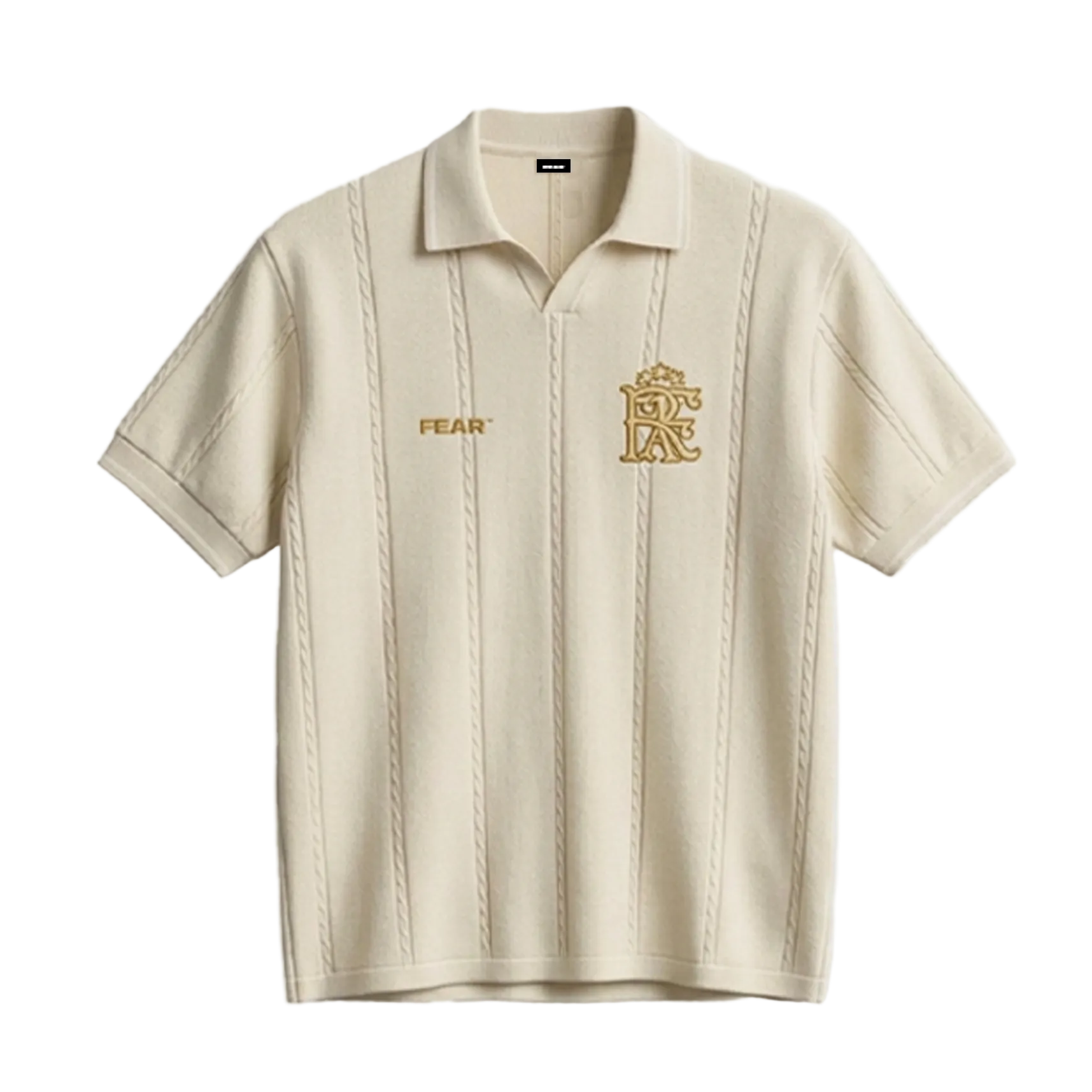 Ivory knit jersey
