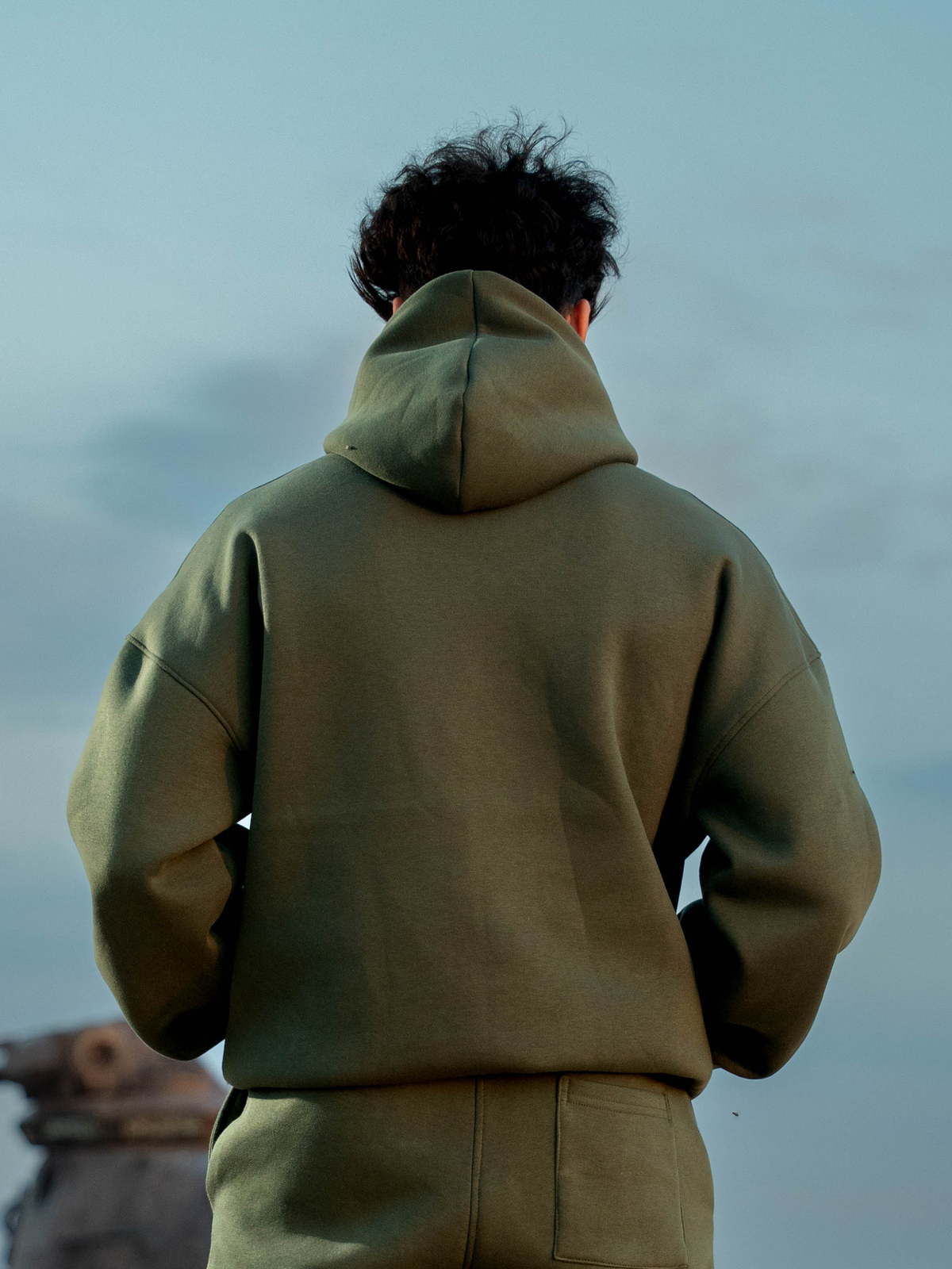 Green fear hoodie