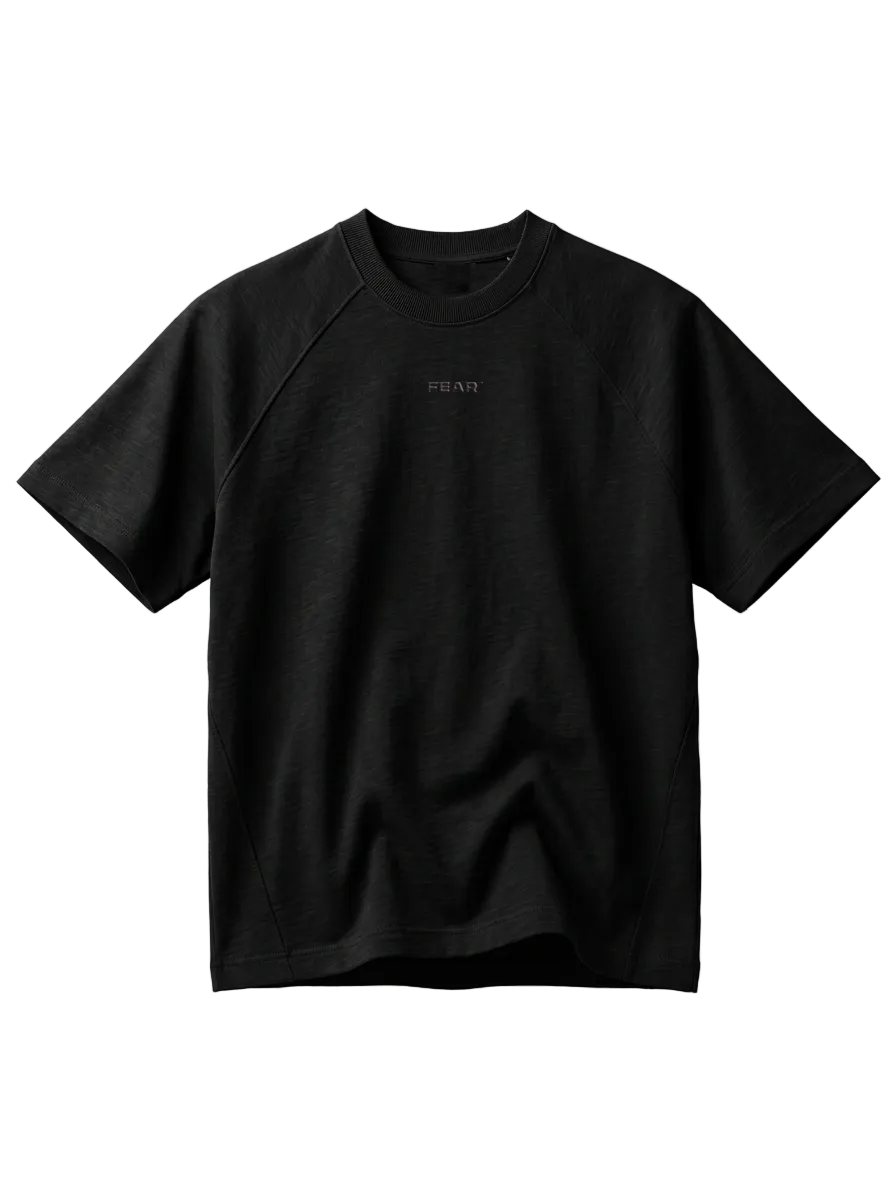 Black fear tee