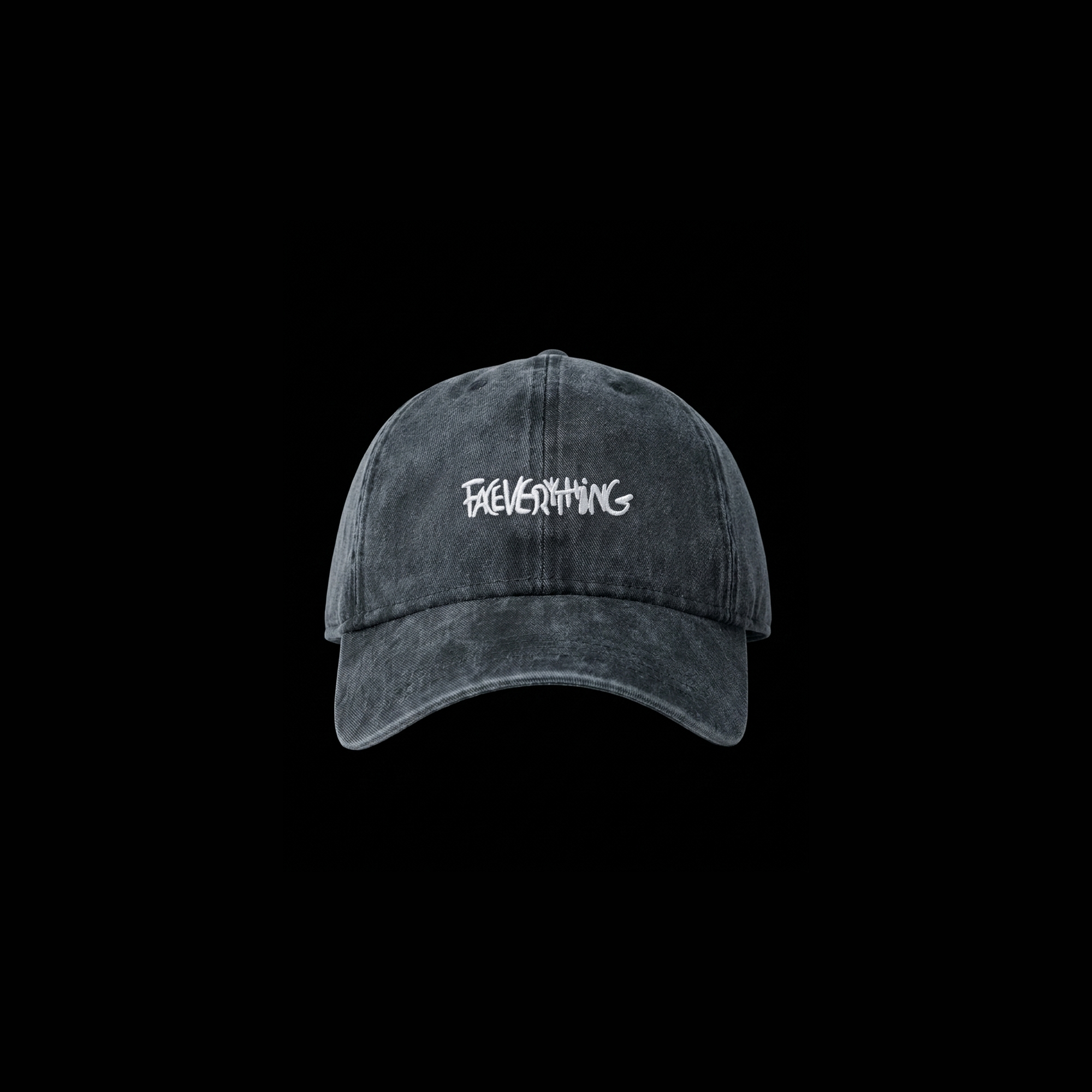 washed Grey cap