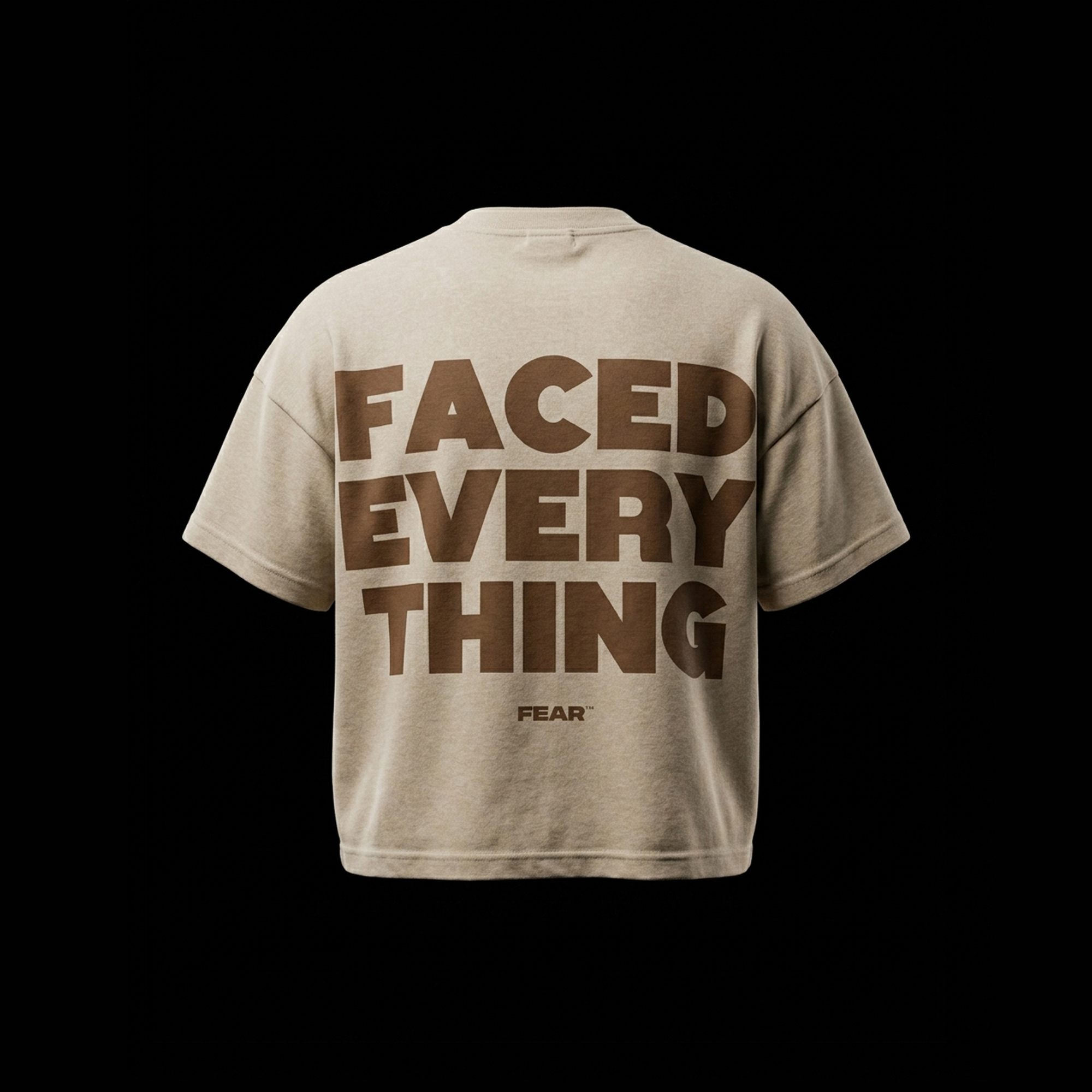 Faced everything beige