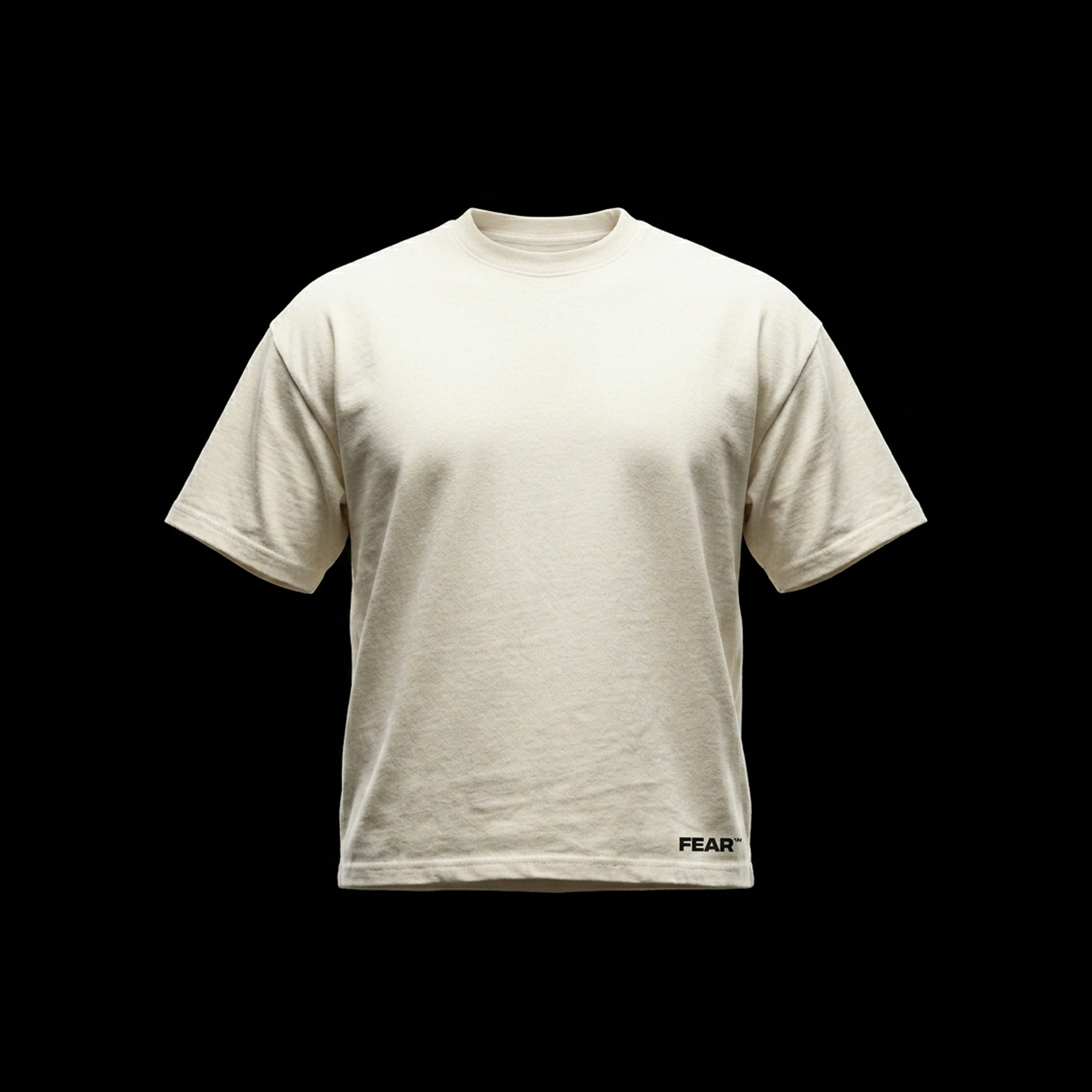 Faced everything off white