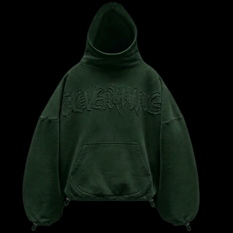 Green fear hoodie