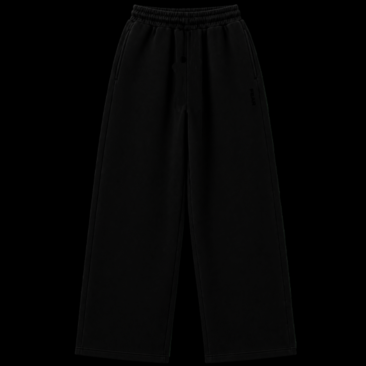 Black fear sweatpants
