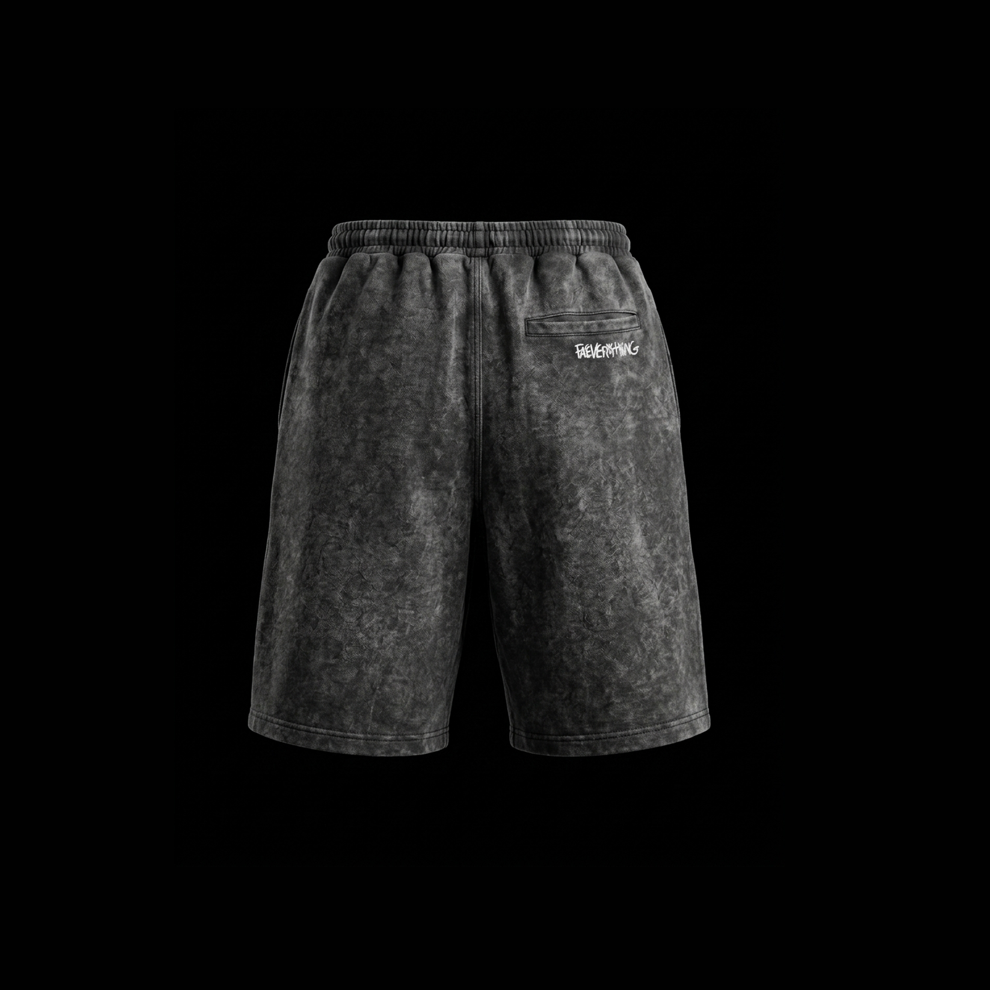 Acid washed jorts