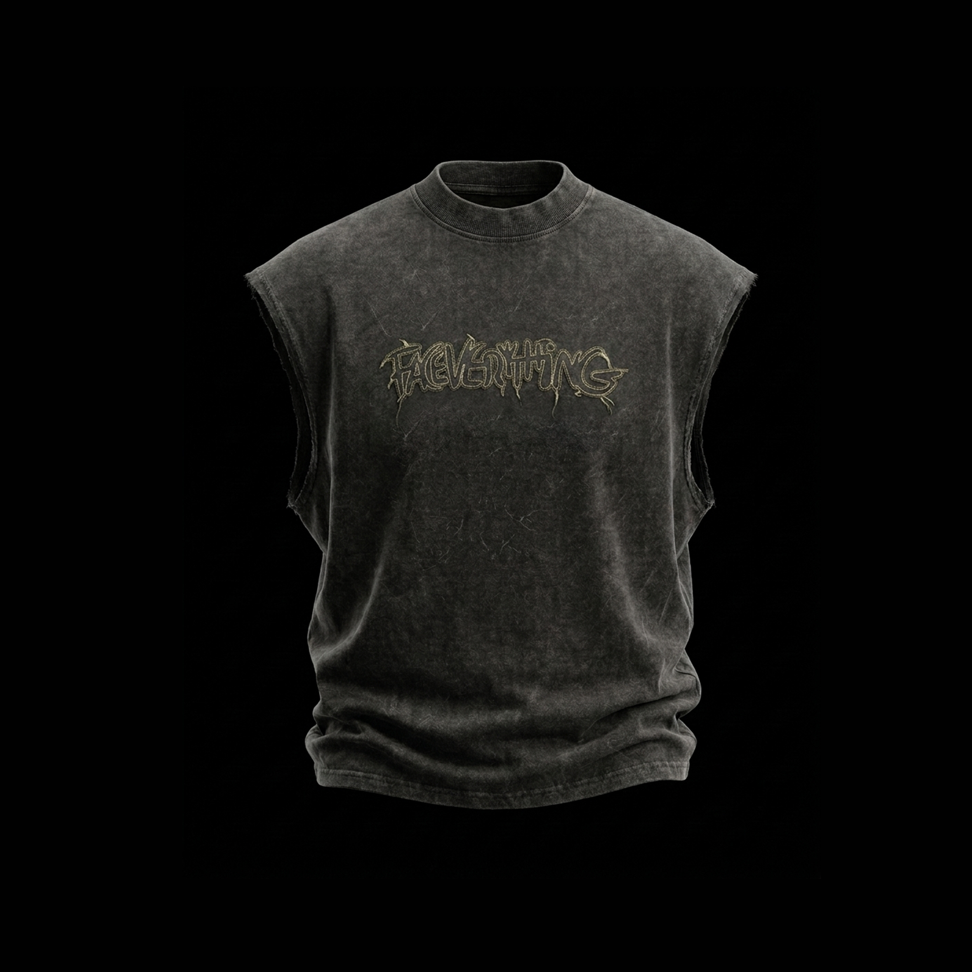 Sleeveless faceverything shirt
